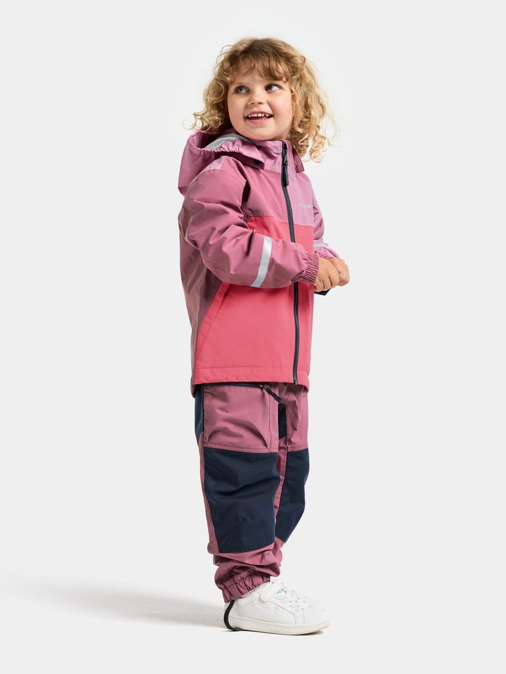Didriksons Kids' Pilvi Jacket 2 Heather Pink Didriksons