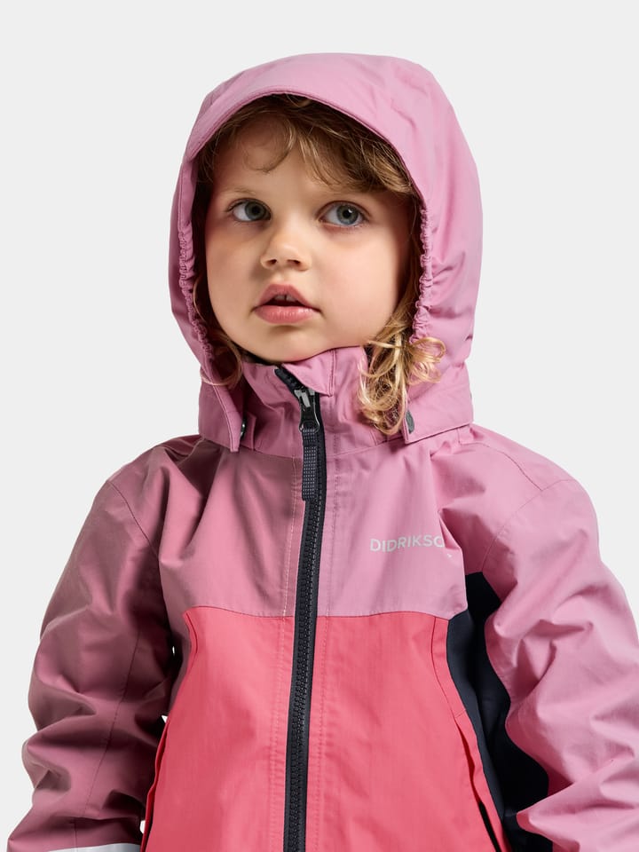 Didriksons Kids' Pilvi Jacket 2 Heather Pink Didriksons