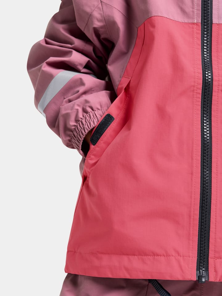 Didriksons Kids' Pilvi Jacket 2 Heather Pink Didriksons