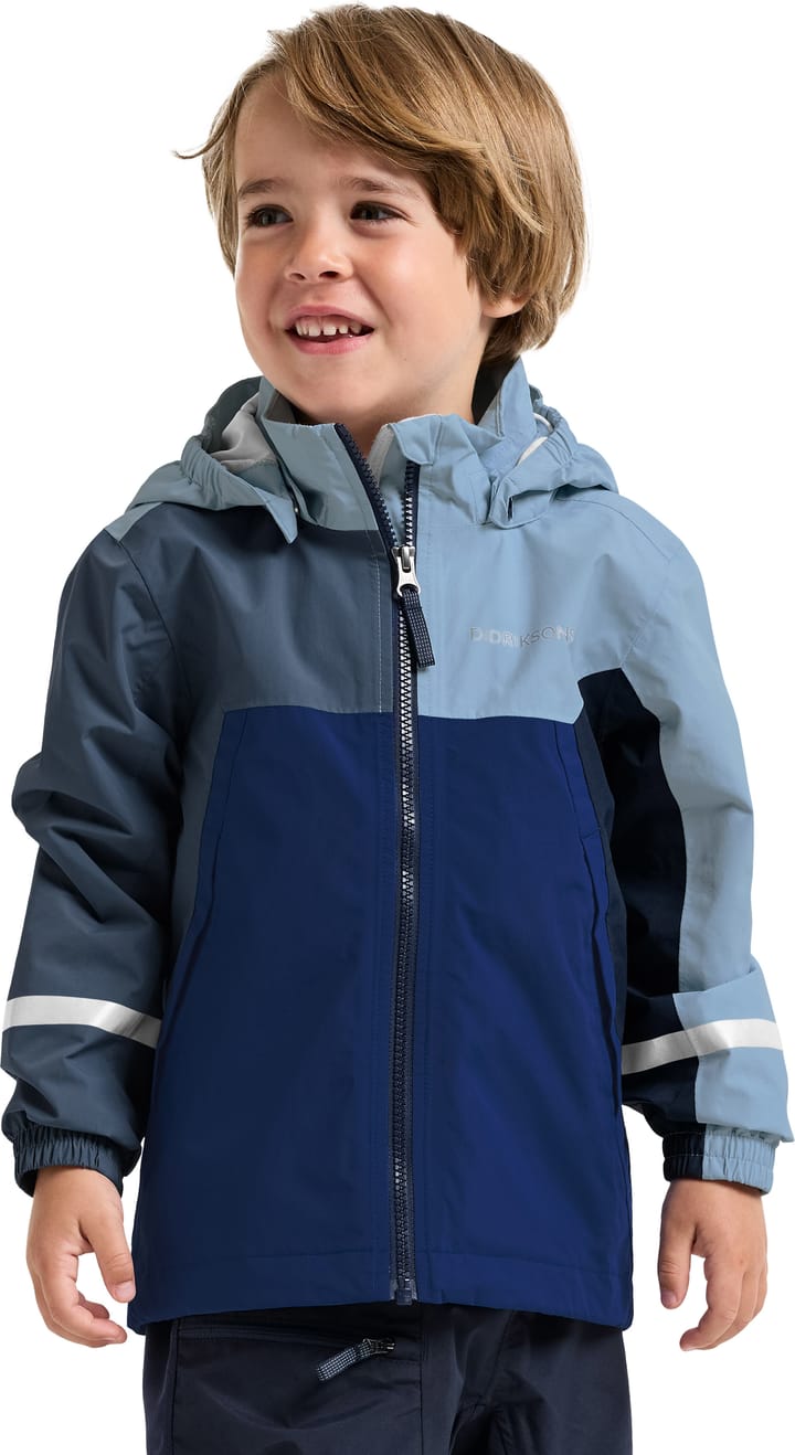 Didriksons Kids' Pilvi Jacket 2 Blue Fog Didriksons