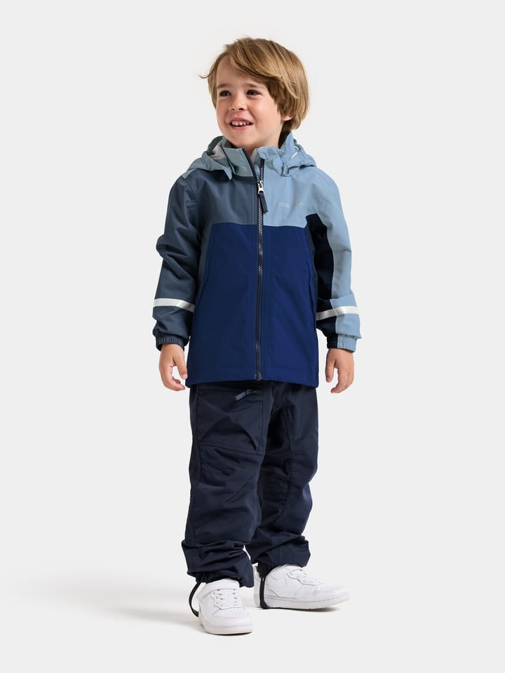 Didriksons Kids' Pilvi Jacket 2 Blue Fog Didriksons