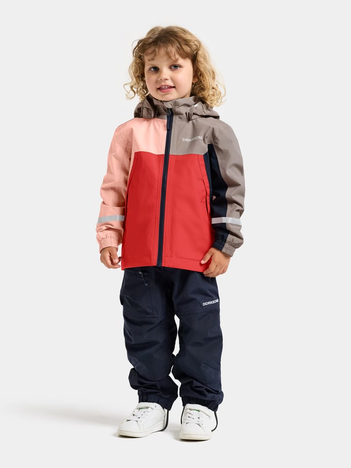Didriksons Kids' Pilvi Jacket 2 Powder Peach Didriksons