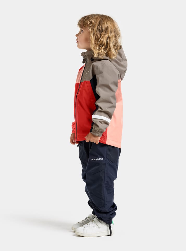 Didriksons Kids' Pilvi Jacket 2 Powder Peach Didriksons