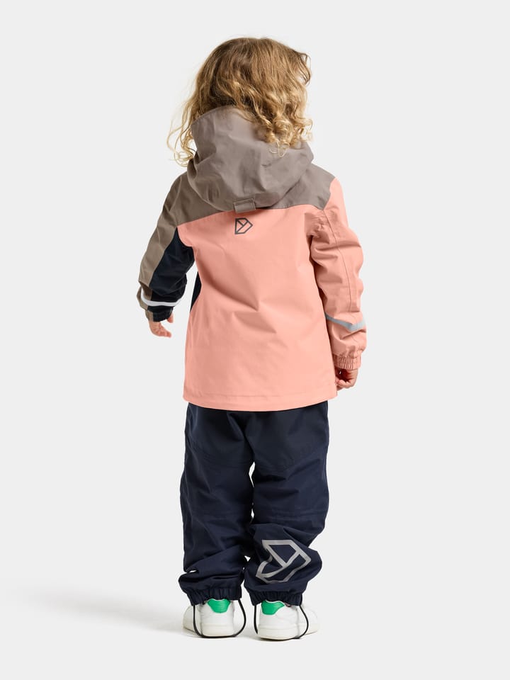 Didriksons Kids' Pilvi Jacket 2 Powder Peach Didriksons