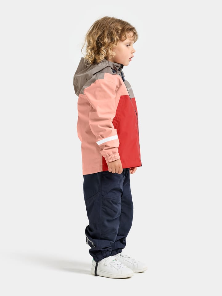 Didriksons Kids' Pilvi Jacket 2 Powder Peach Didriksons