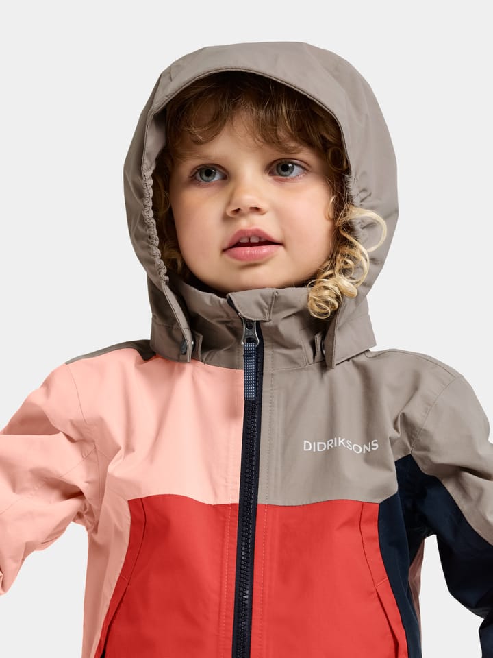 Didriksons Kids' Pilvi Jacket 2 Powder Peach Didriksons