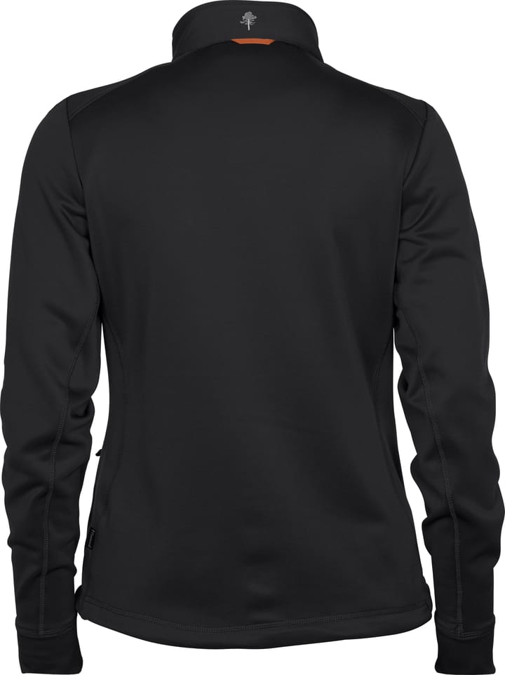 Pinewood Women's Abisko Power Fleece Black Pinewood