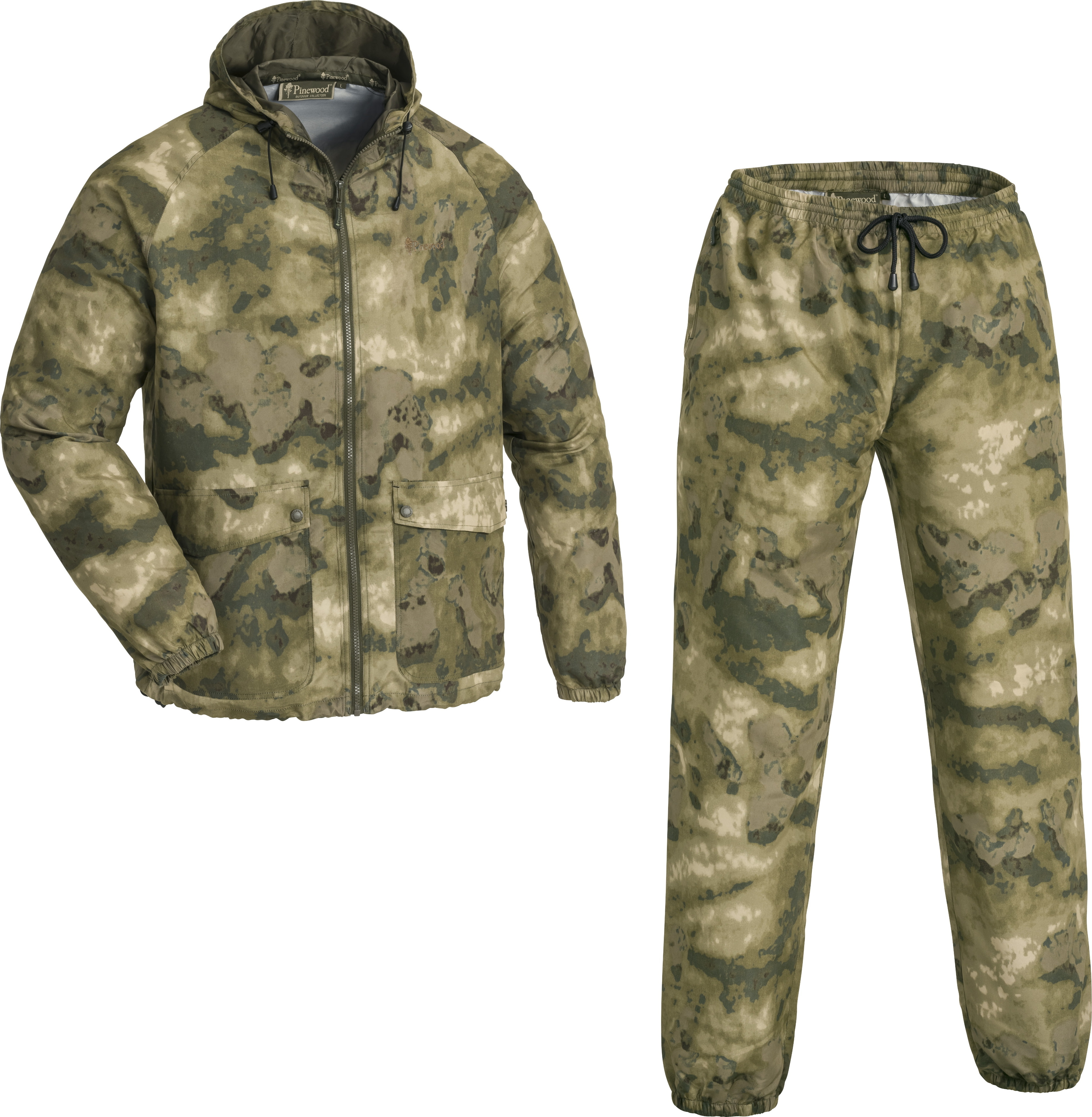 Pinewood Men’s Camou Cover Set Moss Camou