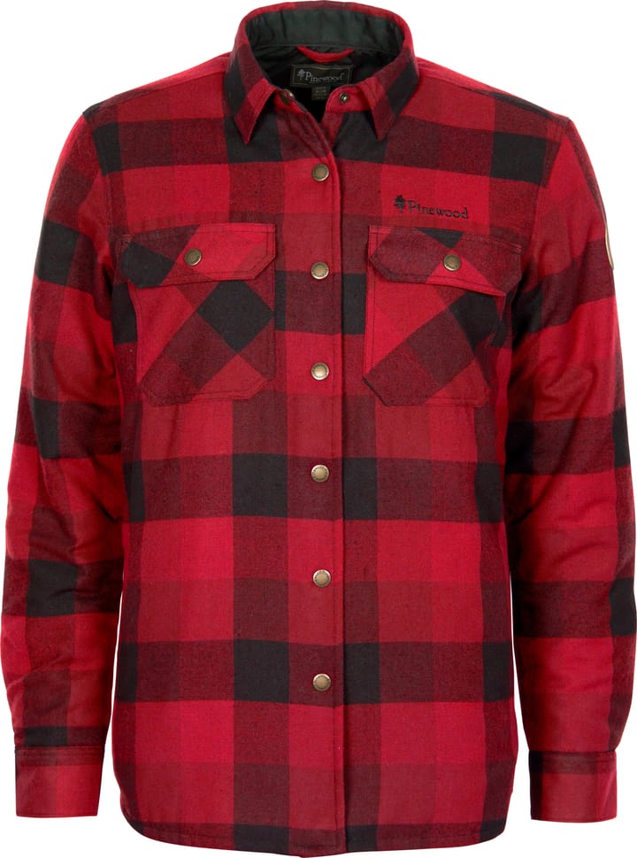 Pinewood Women's Canada Classic 2.0 Shirt Red/Black Pinewood