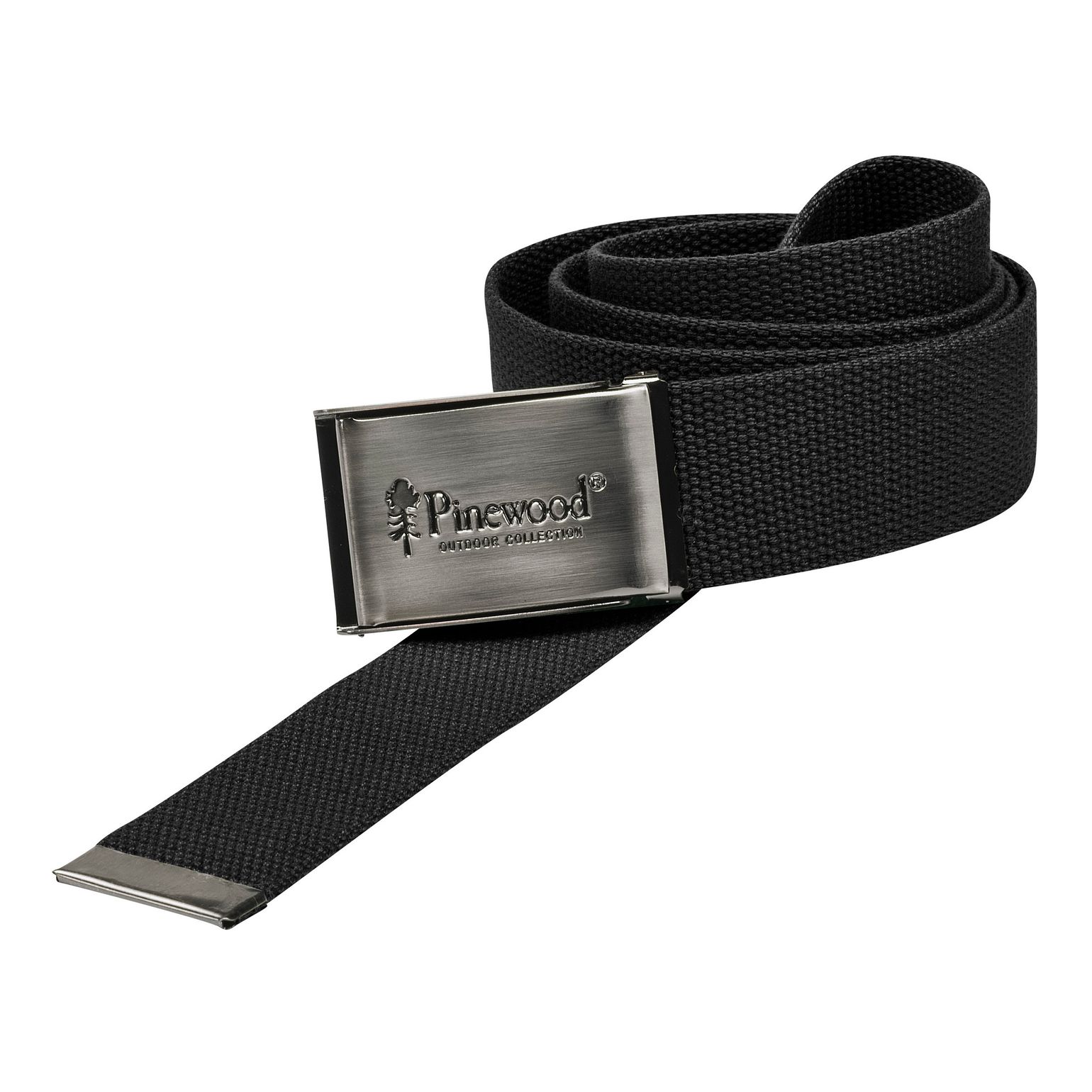 Pinewood Canvas Belt Black