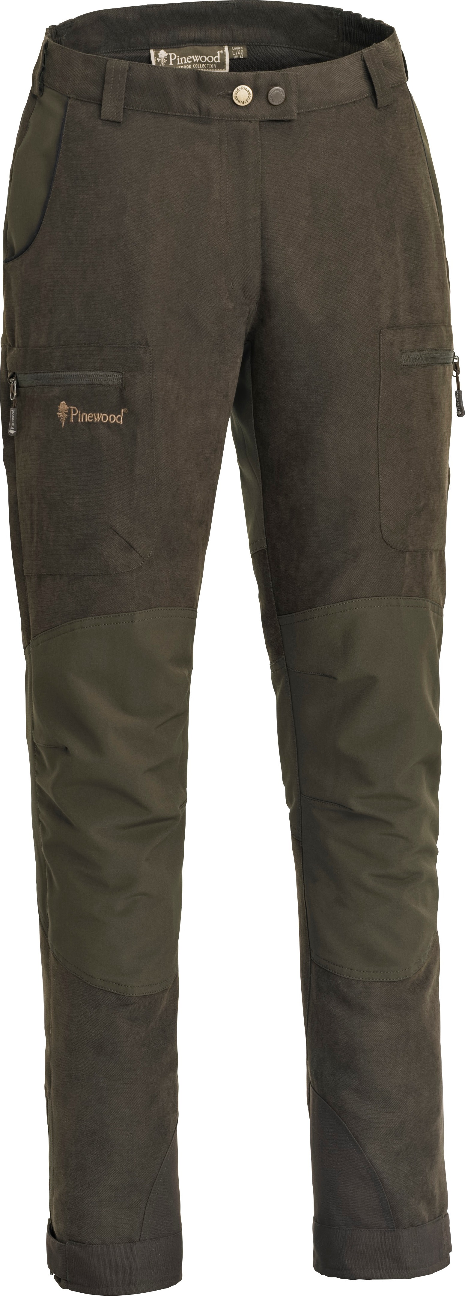 Women’s Caribou Hunt Extreme Pants Suede Brown/D.Olive