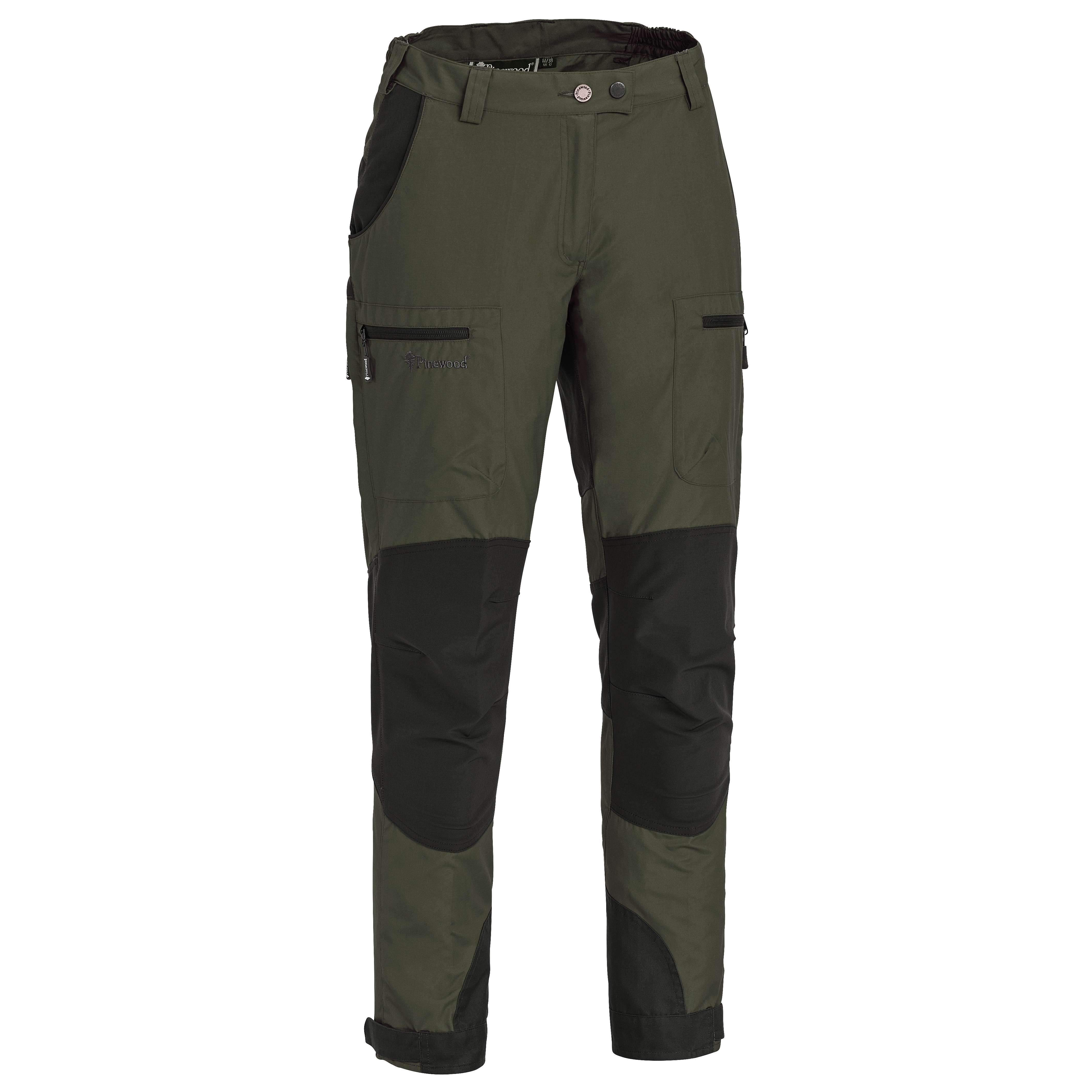 Women's Caribou TC Trousers Mossgreen/Black