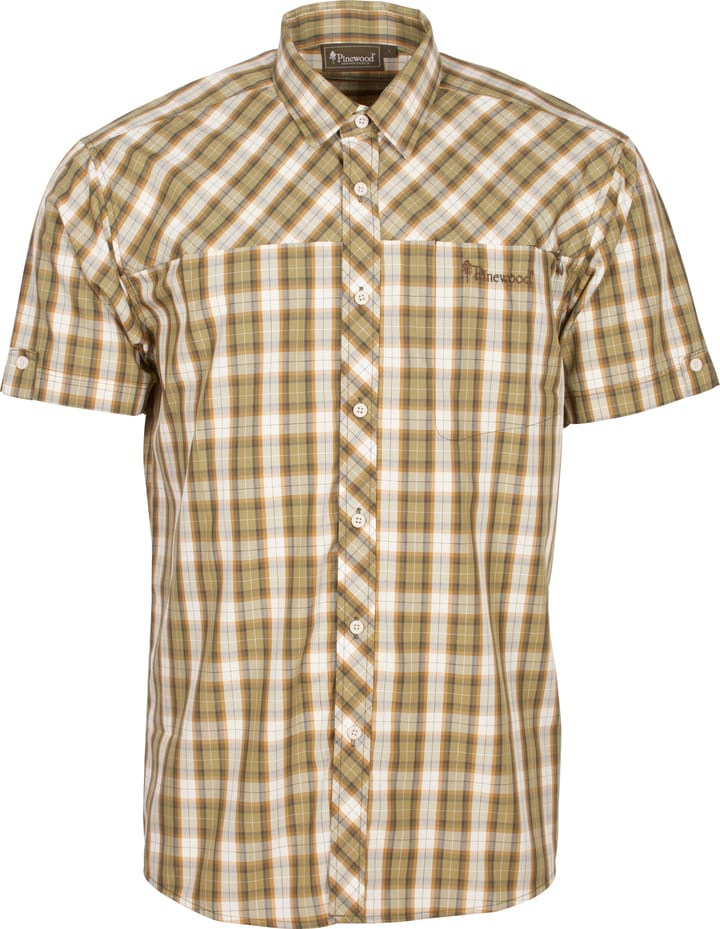 Pinewood Men's Cliff Shirt Mid Khaki/Bronze Pinewood