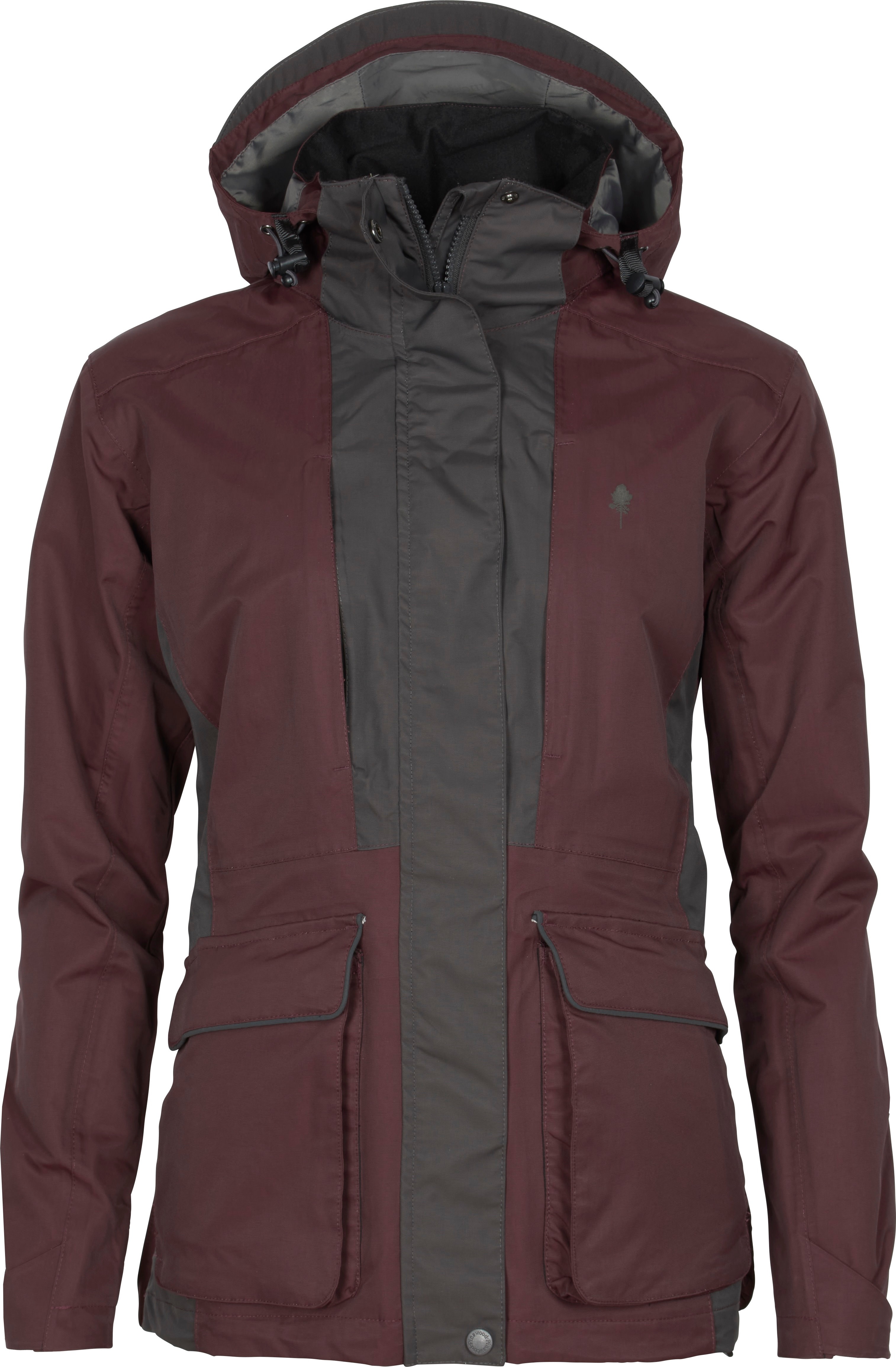 Pinewood Women's Dog Sports 2.0 Jacket Earthplum/Dark Anthracite Ovadderade vardagsjackor XL