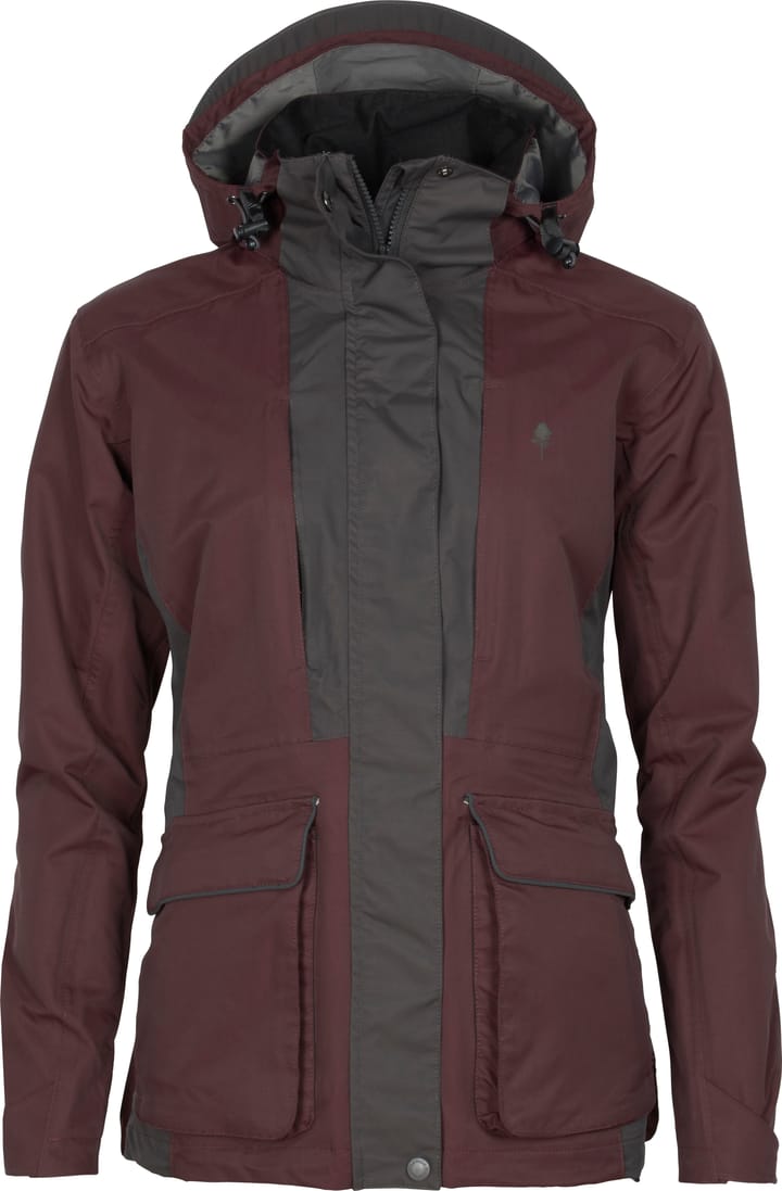 Pinewood Women's Dog Sports 2.0 Jacket Earthplum/Dark Anthracite Pinewood