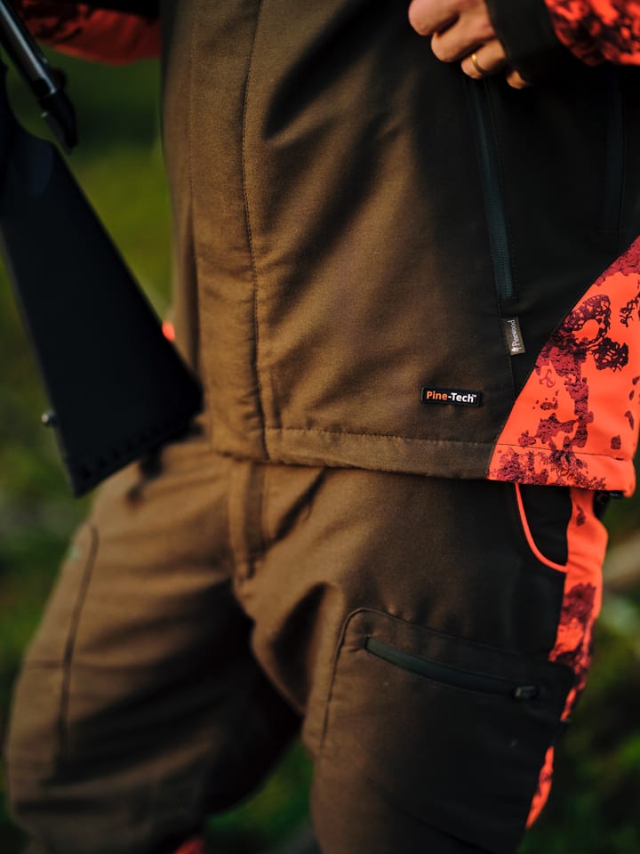 Pinewood Men's Hunter Pro Xtreme 2.0 Camou Trousers-C Mossgreen/Strata Blaze Pinewood