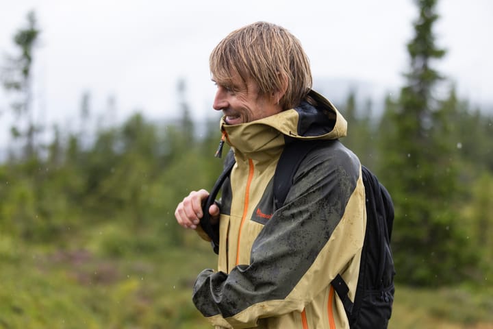 Pinewood Men's Abisko Trekking 3-Layer Jacket Goldenhay/Mossgreen Pinewood