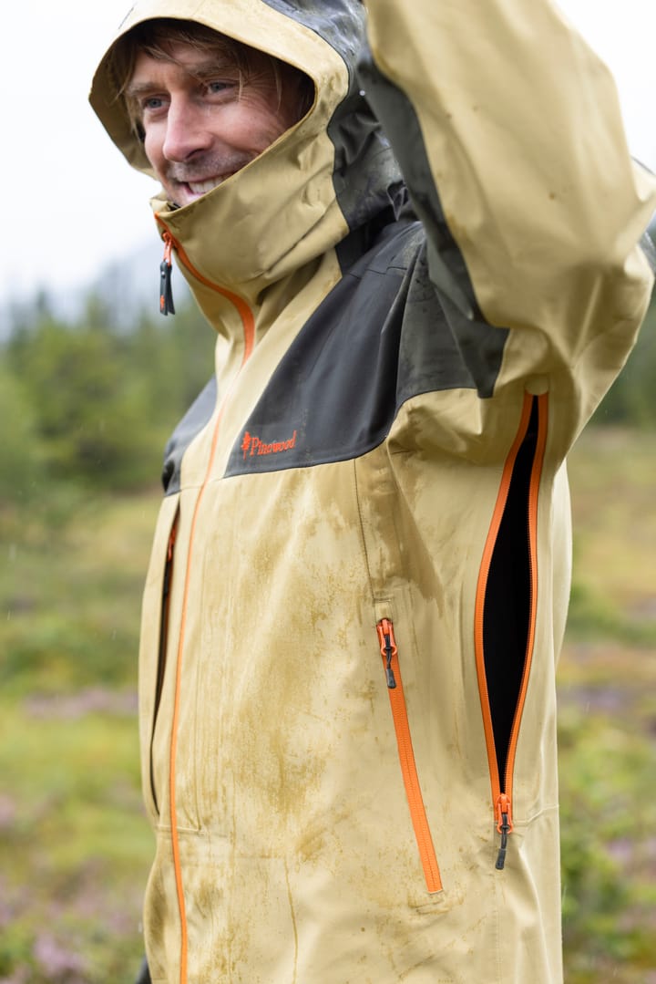 Pinewood Men's Abisko Trekking 3-Layer Jacket Azurblue/Dark Azurblue Pinewood