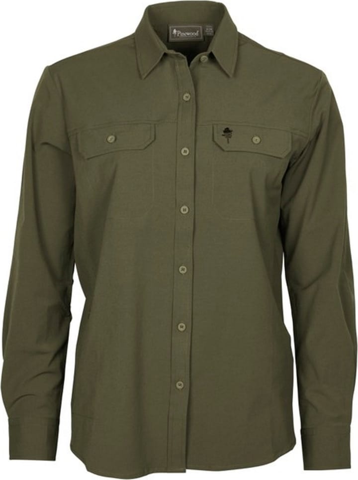 Pinewood Women´s Everyday Travel Longsleeve Shirt Green Pinewood Pinewood Women´s Everyday Travel Longsleeve Shirt Green Pinewood