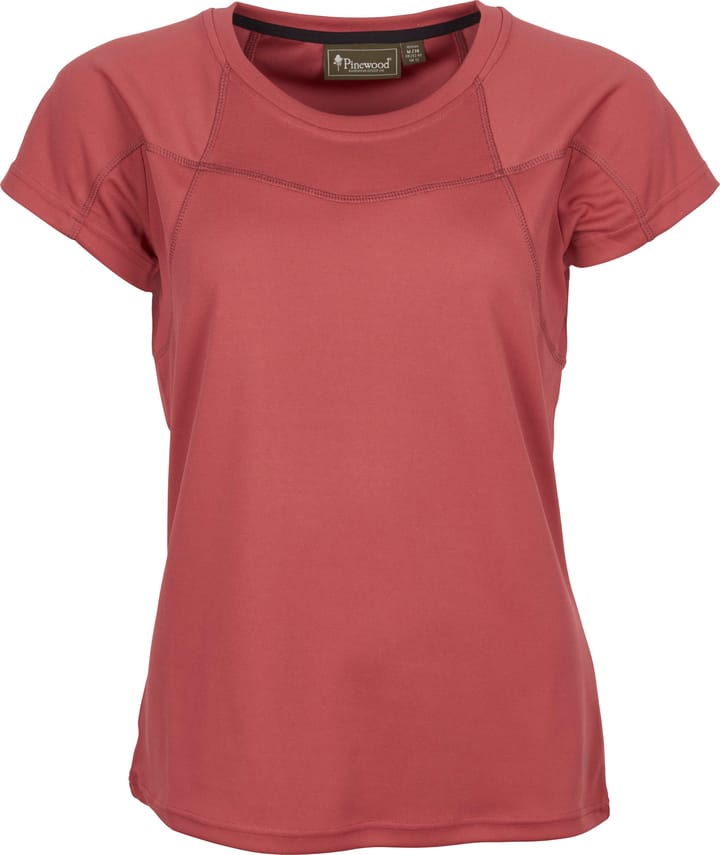 Pinewood Women's Finnveden Function T-Shirt Rusty Pink