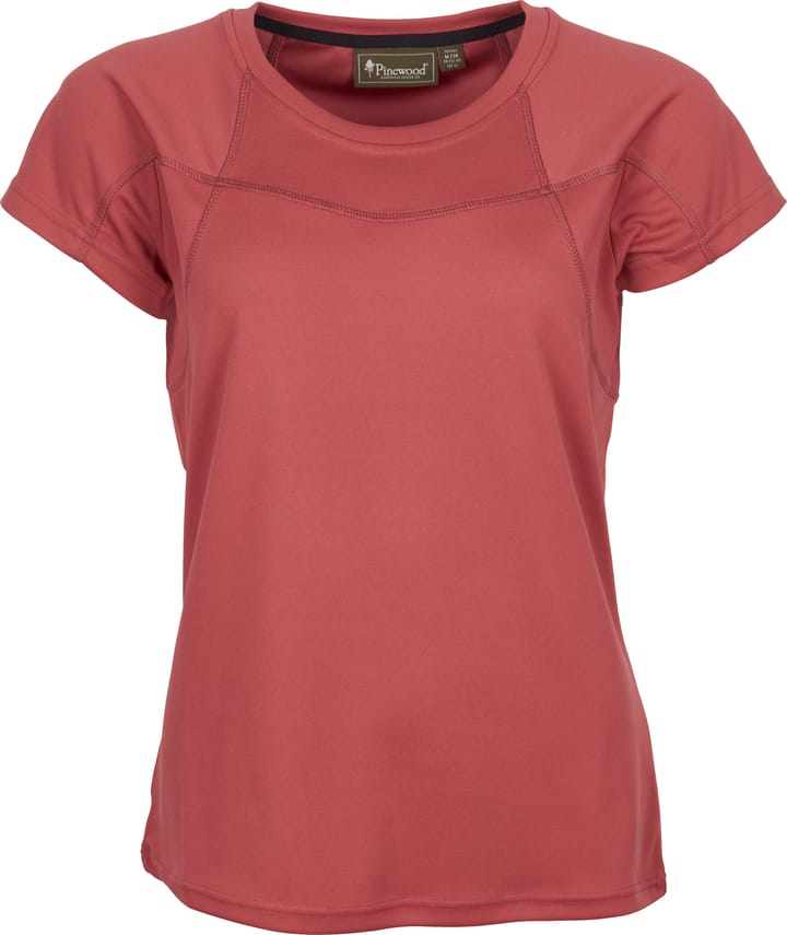 Women's Finnveden Function T-Shirt Rusty Pink Pinewood