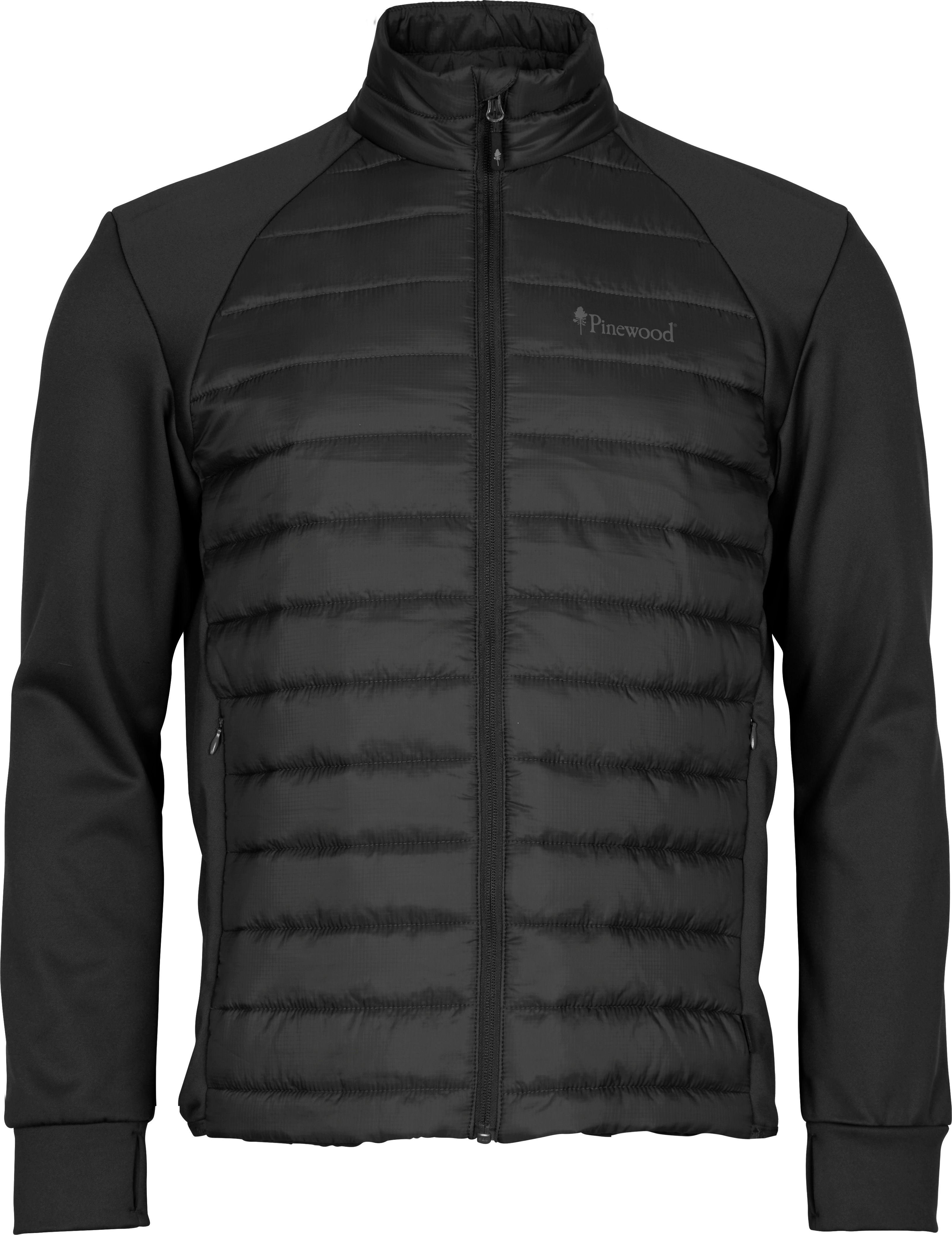 Men’s Finnveden Hybrid Power Fleece Jacket Black