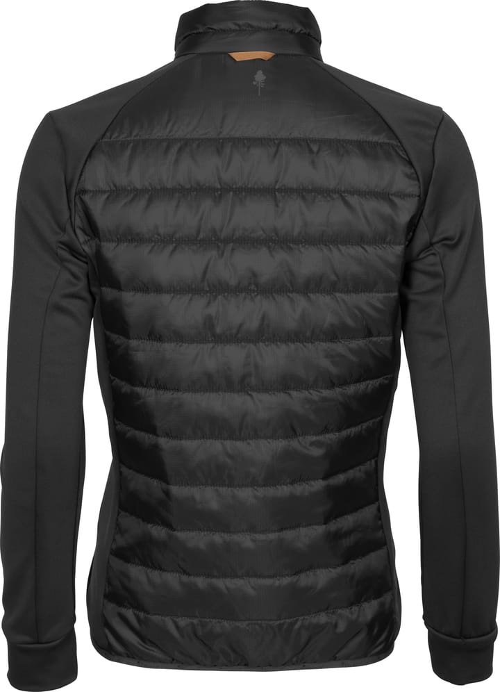 Pinewood Women's Finnveden Hybrid Power Fleece Jacket Black Pinewood