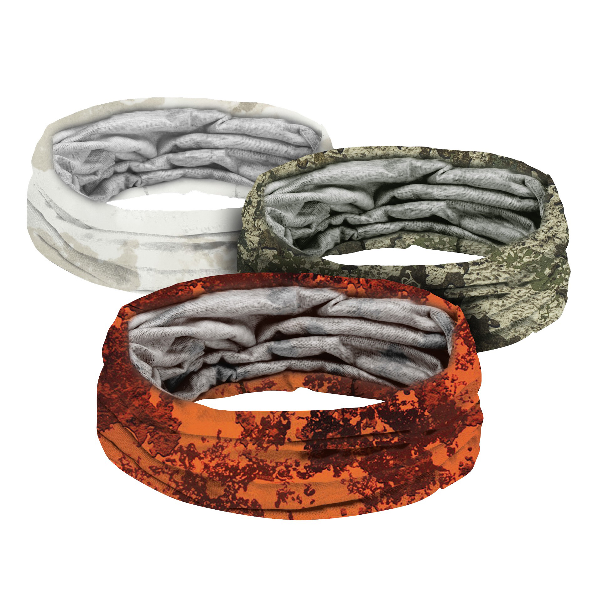Pinewood Head Scarf Camou 3-Pack Mix Halsdukar OneSize