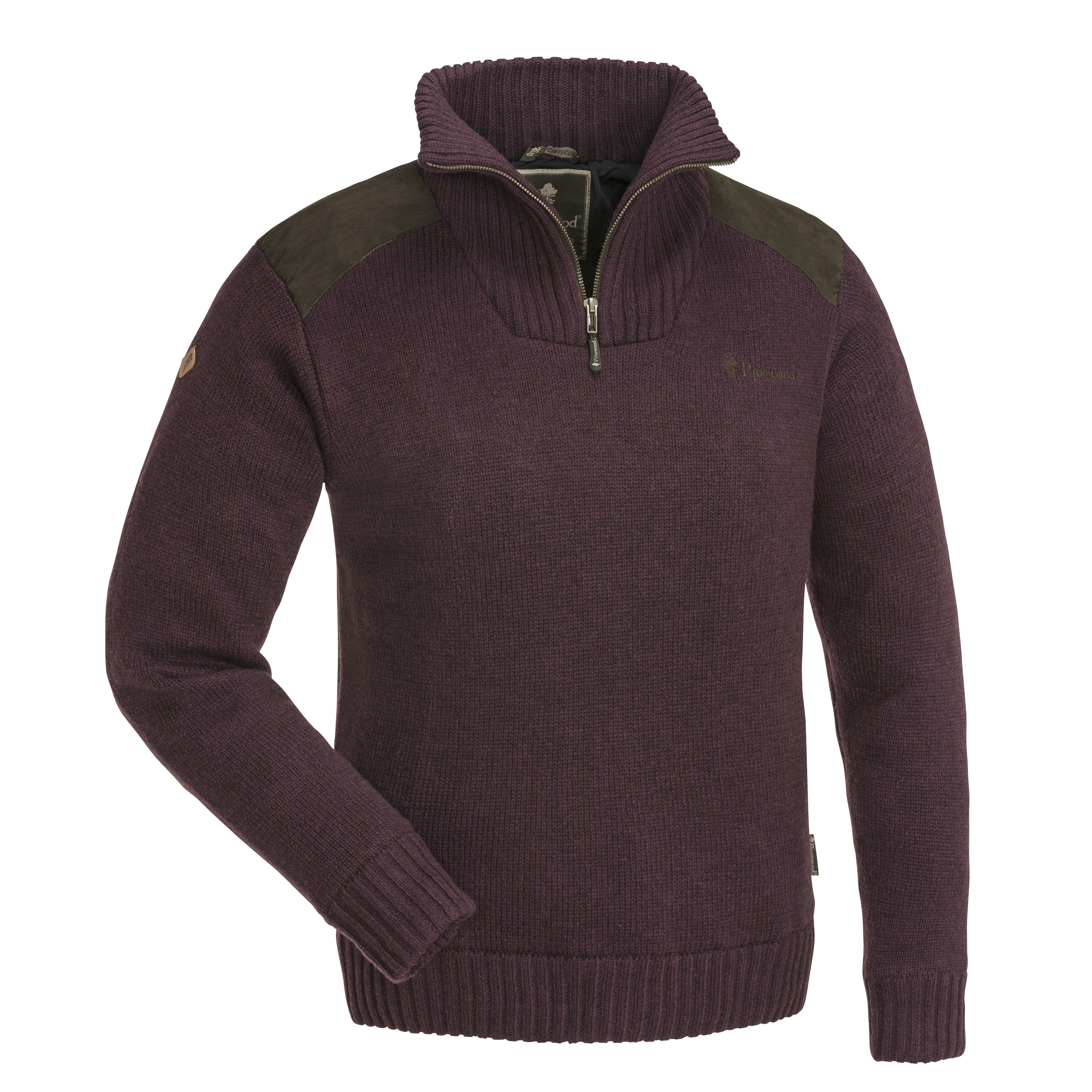 Women's Hurricane Sweater Dark Burgundy Melange