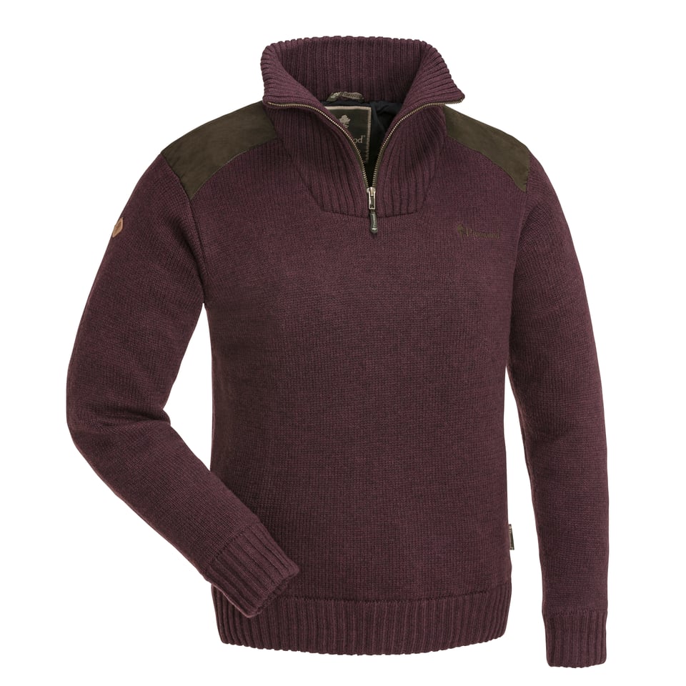 Women's Hurricane Sweater Dark Burgundy Melange