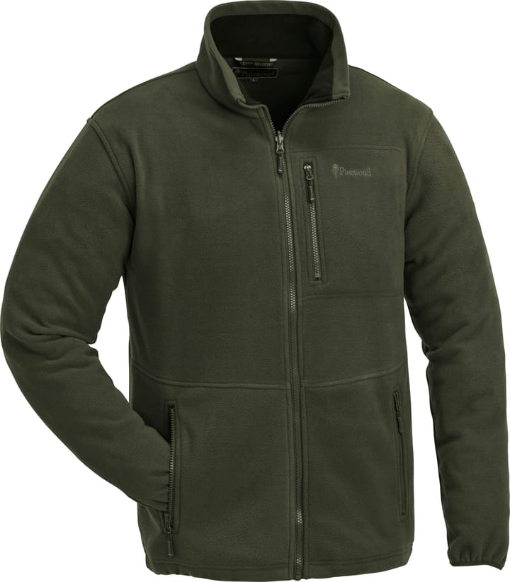 Pinewood Kids' Finnveden Fleece Jacket Green Pinewood