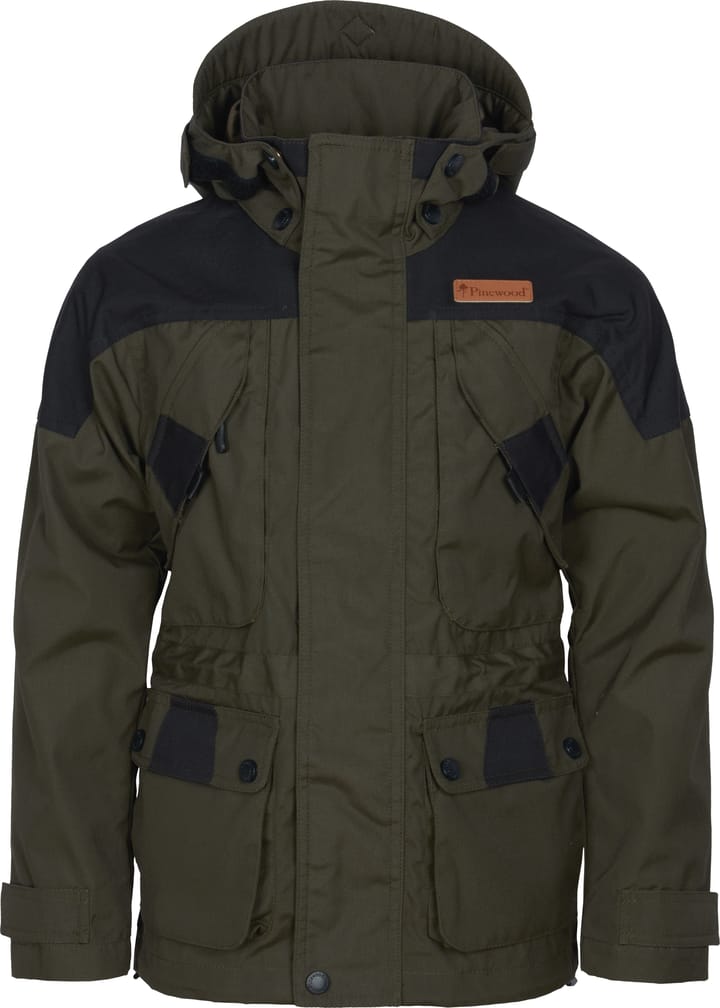 Pinewood Kids' Lappland Extreme 2.0 Jacket Mossgreen/Black Pinewood