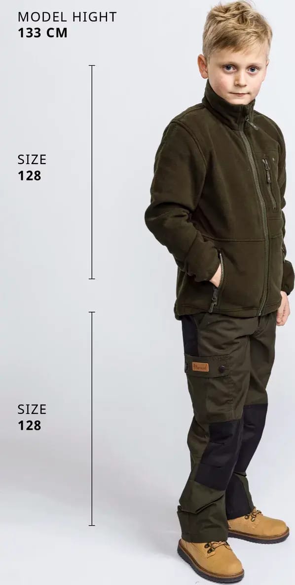 Pinewood Kids' Lappland Extreme 2.0 Trousers Mossgreen/Black Pinewood