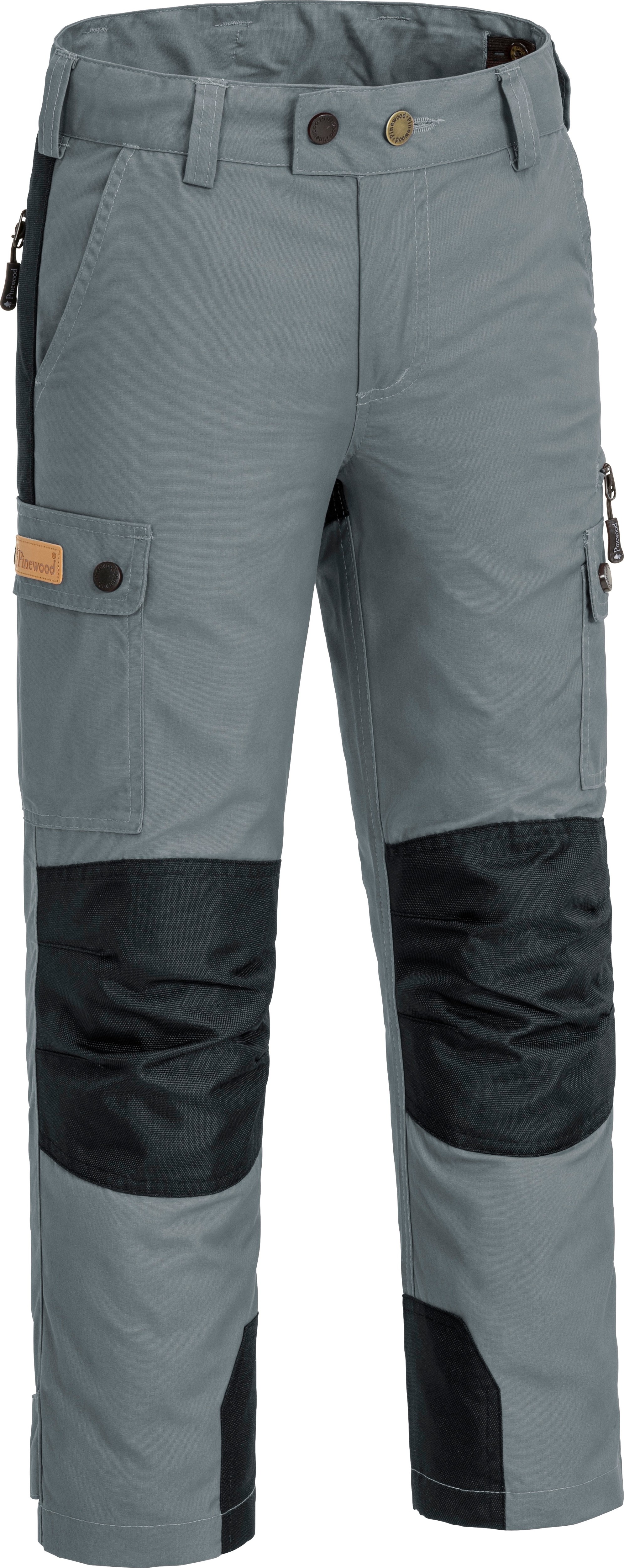 Pinewood Kids' Lappland Trousers Storm Blue/Black Friluftsbyxor 116