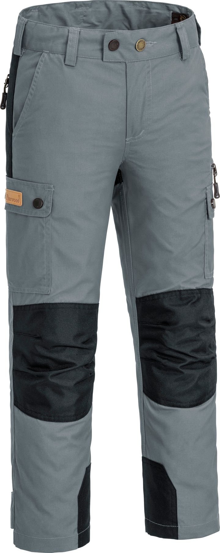 Pinewood Kids' Lappland Trousers Storm Blue/Black Pinewood