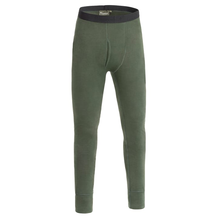 Pinewood Men's Abisko Merino Base Layer Pants Dark Moss Green Pinewood