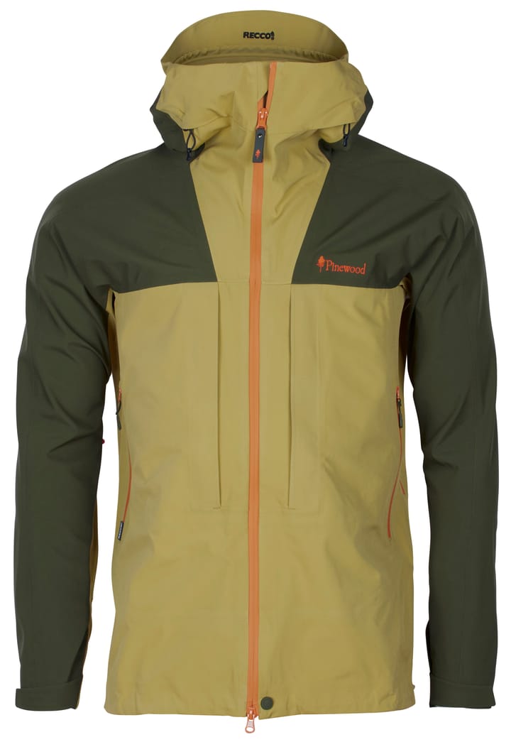 Pinewood Men's Abisko Trekking 3-Layer Jacket Goldenhay/Mossgreen Pinewood