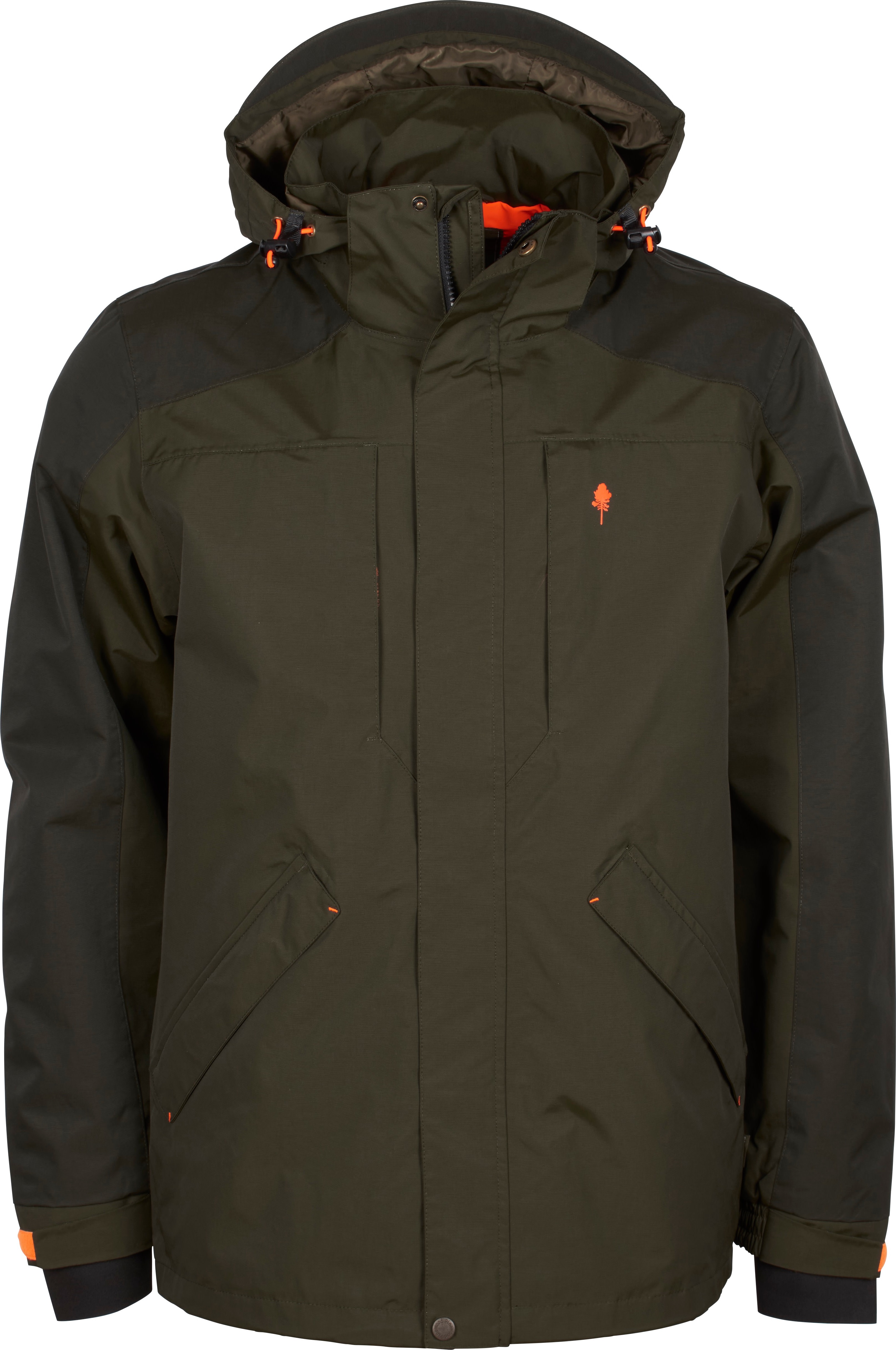 Pinewood Men's Bolmen Fishing Jacket Green/Dark Green Ovadderade friluftsjackor Green/D.Green L