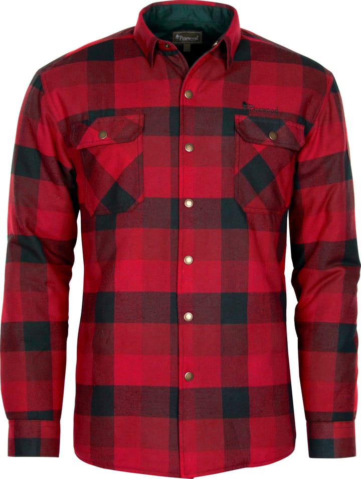 Pinewood Men's Canada Classic 2.0 Shirt Red/Black Pinewood Pinewood Men's Canada Classic 2.0 Shirt Red/Black Pinewood