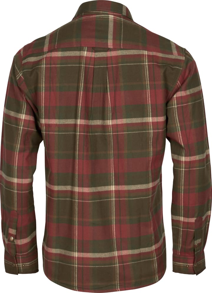 Pinewood Men's Cornwall Shirt Dark Green/Dark Copper Pinewood