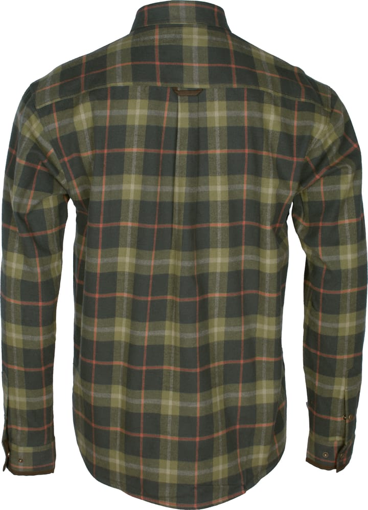 Men's Cornwall Shirt H.Olive/Terracotta Pinewood