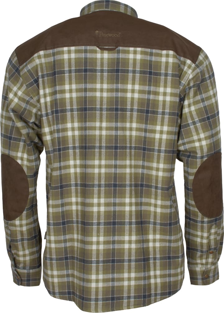 Pinewood Men's Douglas Shirt H.Olive/L.Khaki Pinewood