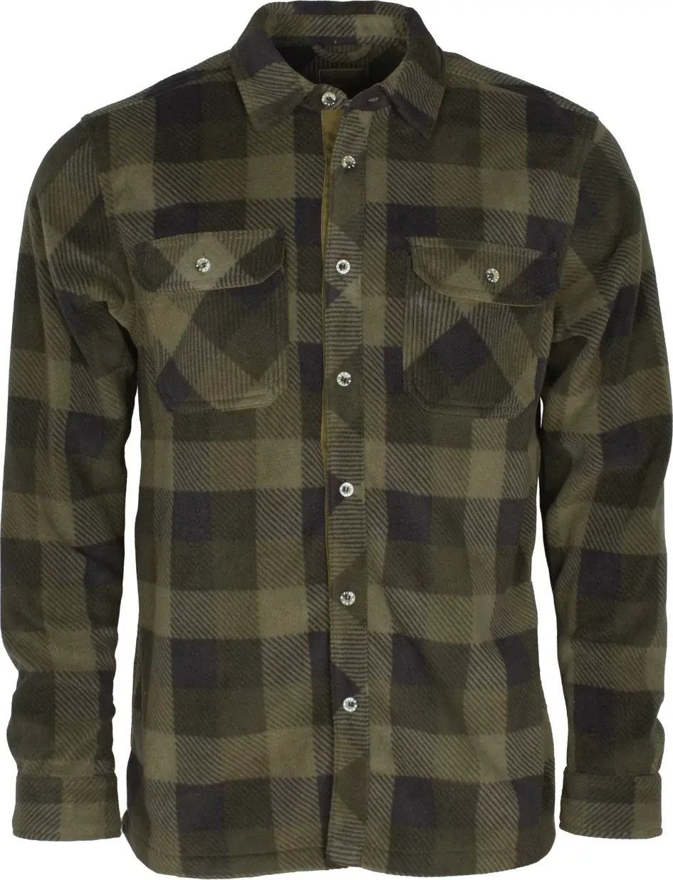 Men's Finnveden Canada Fleece Shirt Green/Black