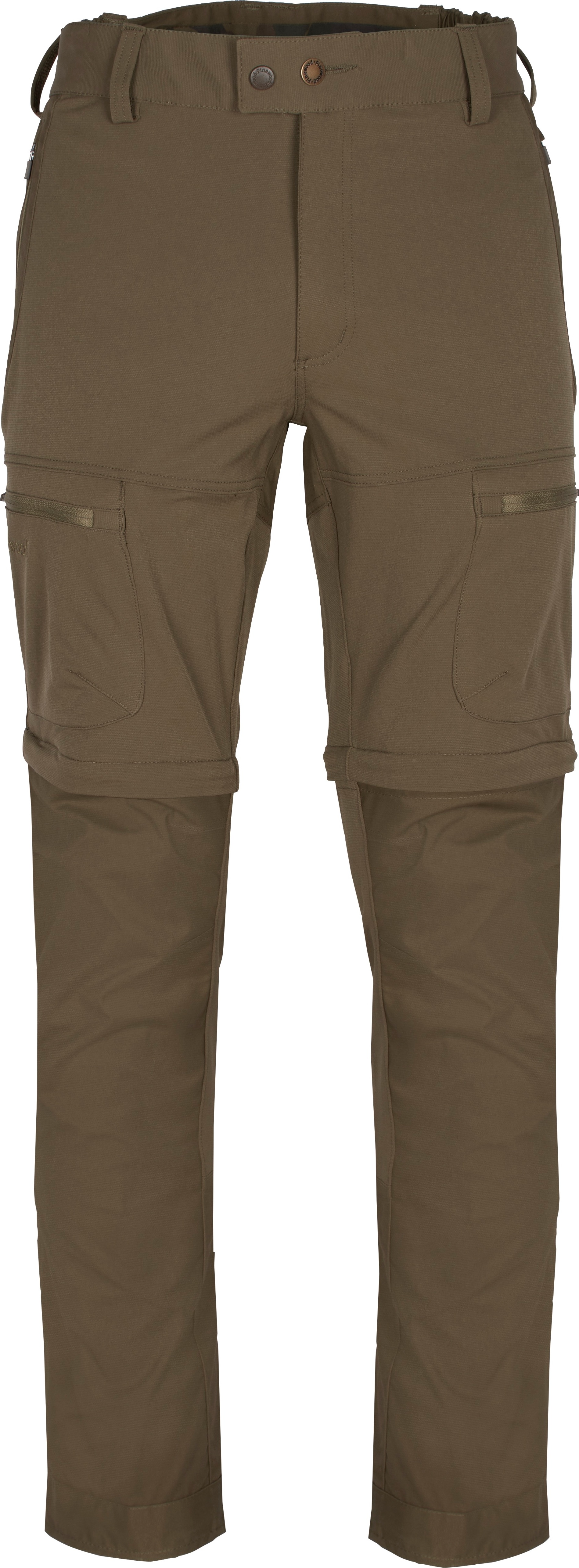 Pinewood Men's Finnveden Hybrid Zip-Off Trousers C-Size H.Olive Friluftsbyxor C50