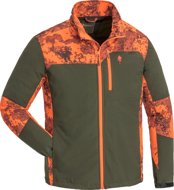 Pinewood Men's Furudal 3 Layer Stretch Shell Camo Jacket Suede Brown/Strata Blaze Pinewood Pinewood Men's Furudal 3 Layer Stretch Shell Camo Jacket Suede Brown/Strata Blaze Pinewood