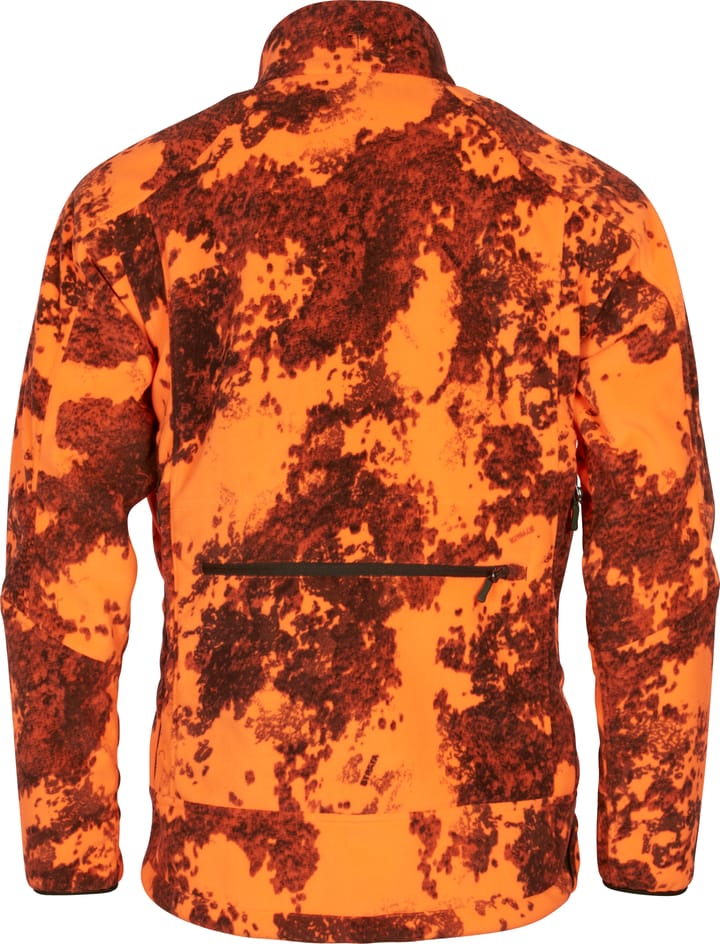 Pinewood Men's Furudal Reversible Camou Fleece Jacket Hunting Brown/Strata Blaze Pinewood