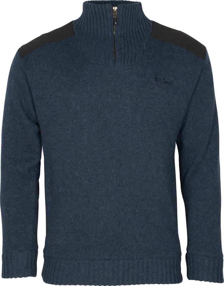 Pinewood Men's Hurricane Sweater Dark Navy Melange Pinewood Pinewood Men's Hurricane Sweater Dark Navy Melange Pinewood