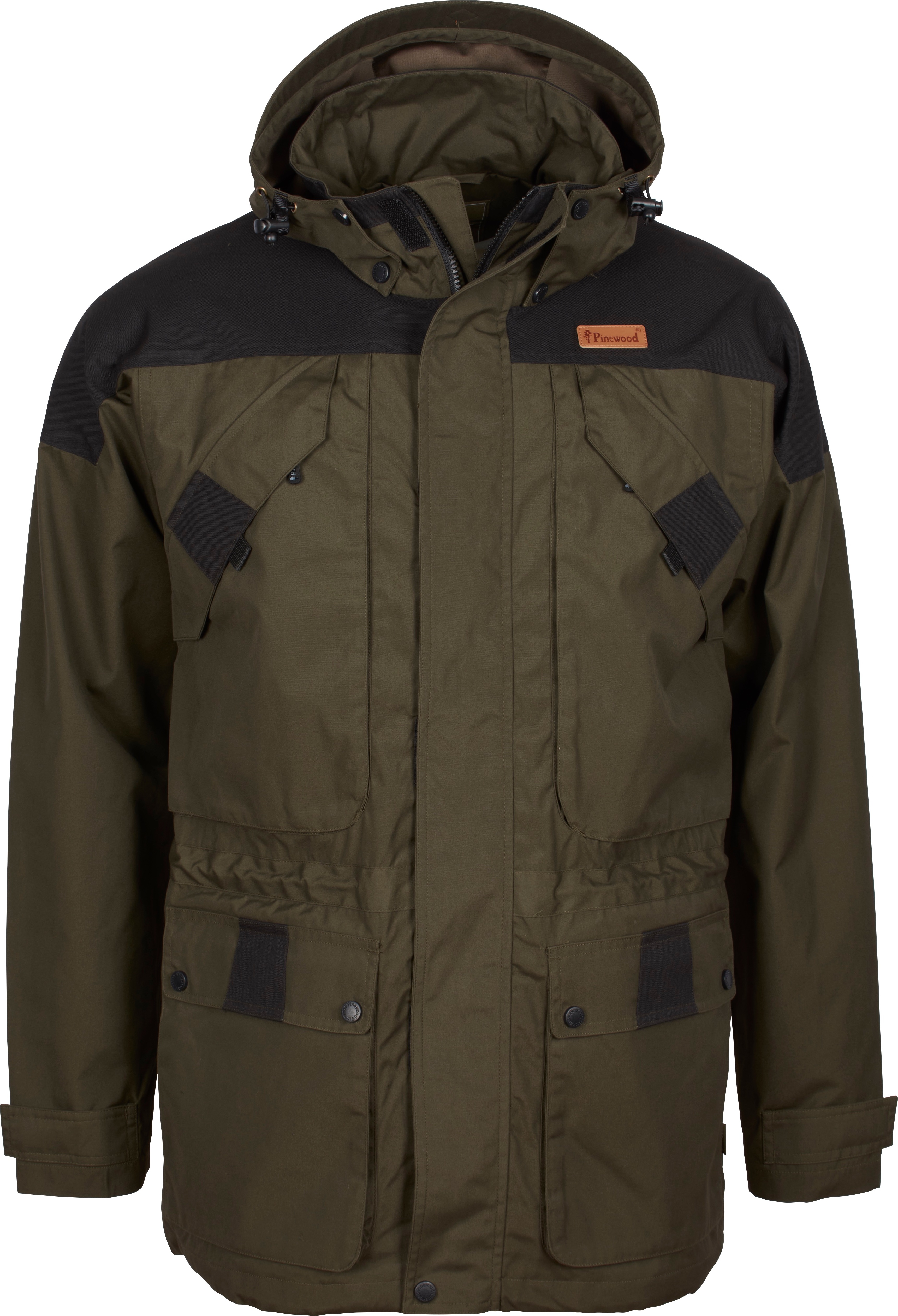 Pinewood Men's Lappland Extreme 2.0 Jacket Mossgreen/Black Ovadderade vardagsjackor XL
