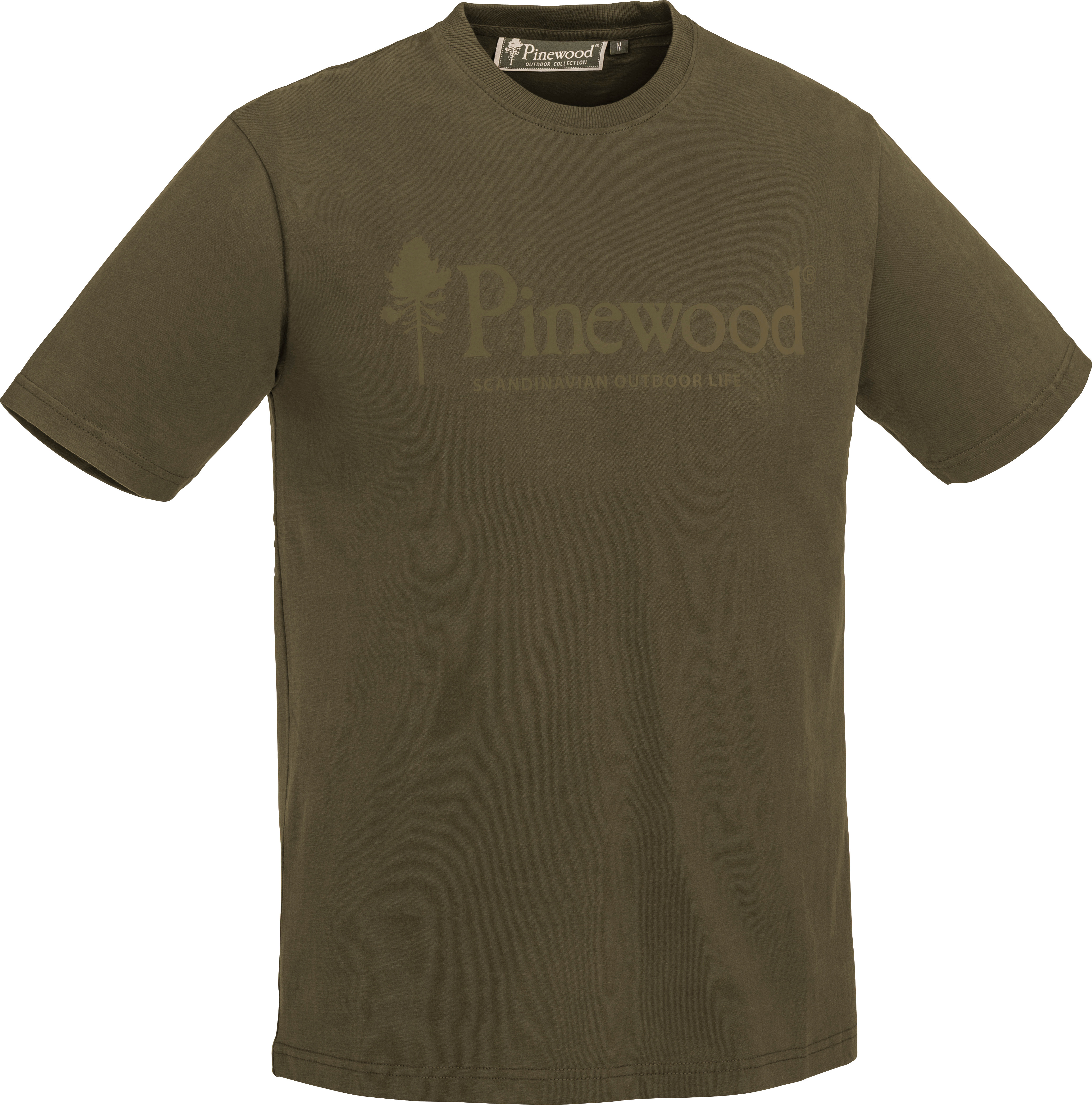 Pinewood Men’s Outdoor Life T-shirt H.Olive