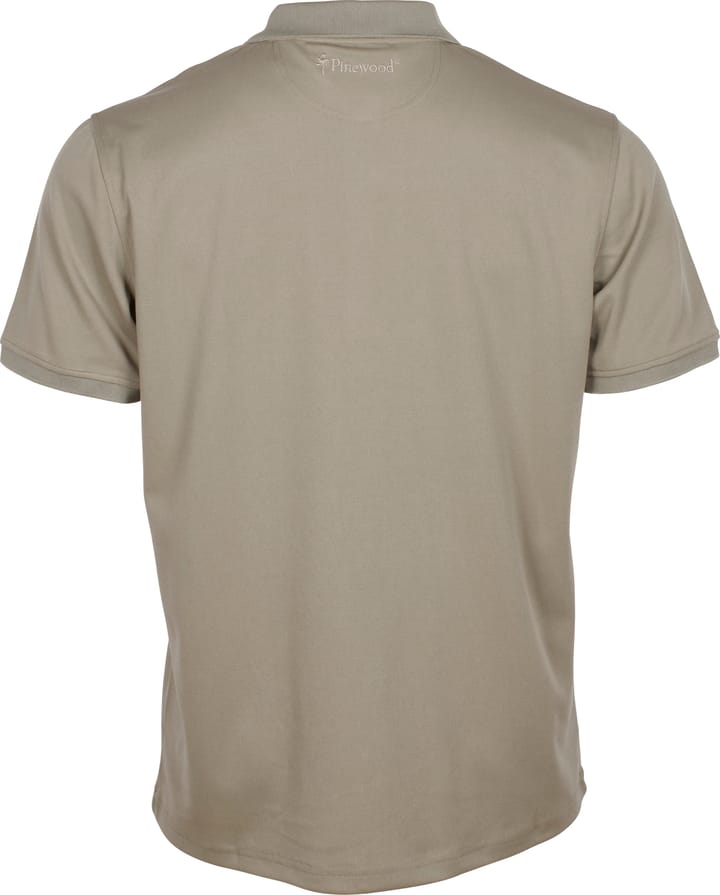 Pinewood Men's Ramsey Coolmax Polo Shirt Mid Khaki Pinewood